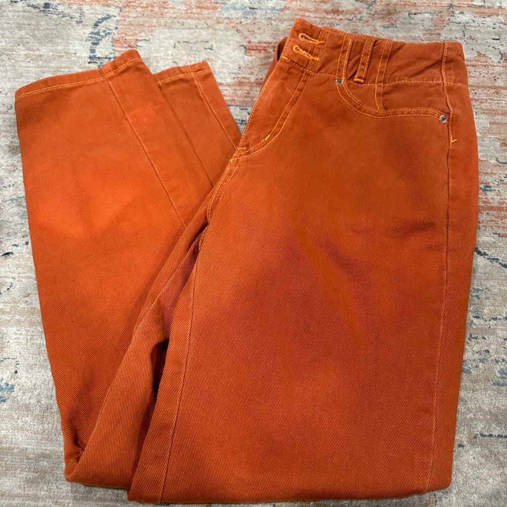Burnt Orange Jeans